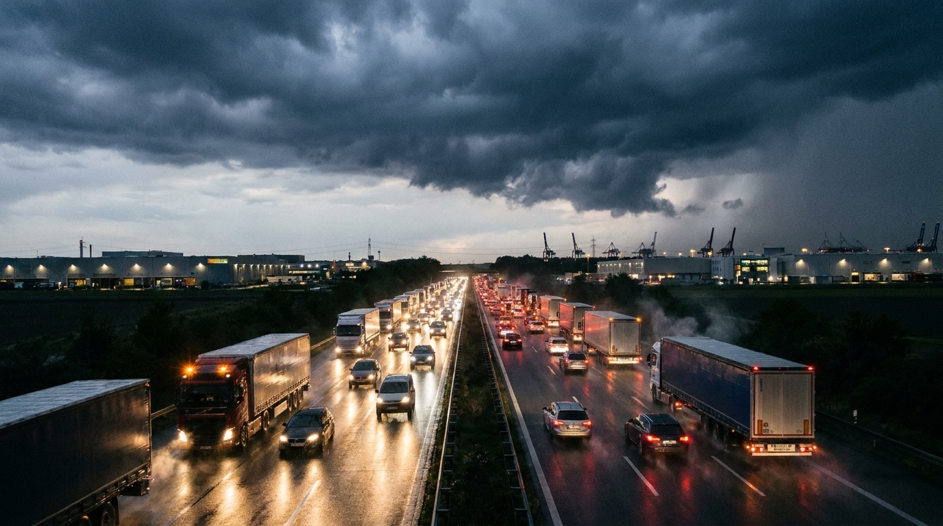 Germany on the brink: 25,900 company insolvencies in 2026 — the transport and logistics sector under fire