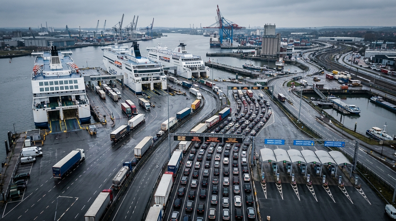 EES förlamar europeiska hamnar: Interferry varnar inför sommartoppen 2026