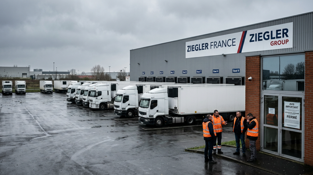 Prăbușirea Ziegler France: efectul de domino amenință sute de subcontractanți de transport din Europa