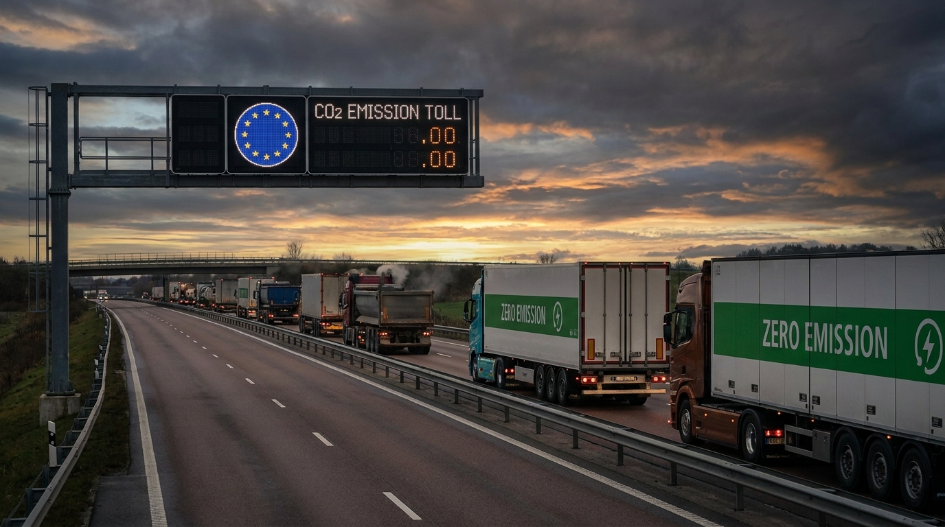Überarbeitung der Eurovignettenrichtlinie 2026: Neue Straßenmautgebühren für Lkw und das wachsende Insolvenzrisiko im Transportwesen