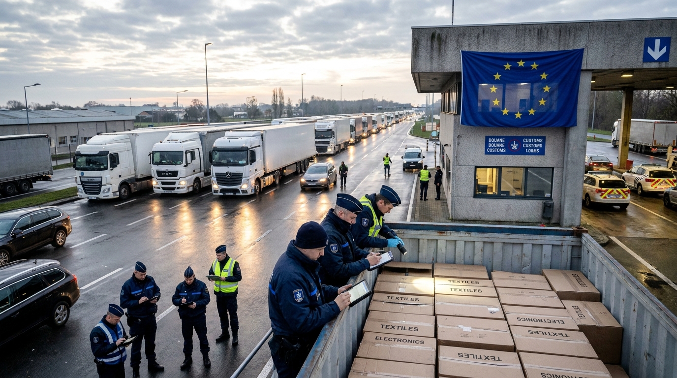 Perdite per 197 milioni di euro: l'OLAF smantella una rete di frode doganale e di elusione dell'IVA nel settore dei trasporti internazionali.rodowym
