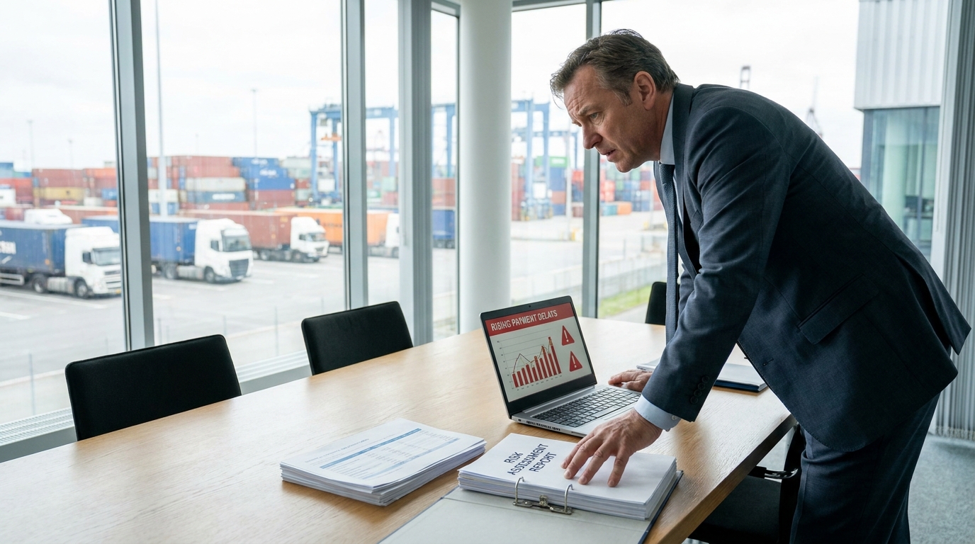 Logistieke waarschuwing: 85% van de bedrijven meldt een toename van betalingsachterstanden, met incassokosten die oplopen tot meer dan £420 per jaar.