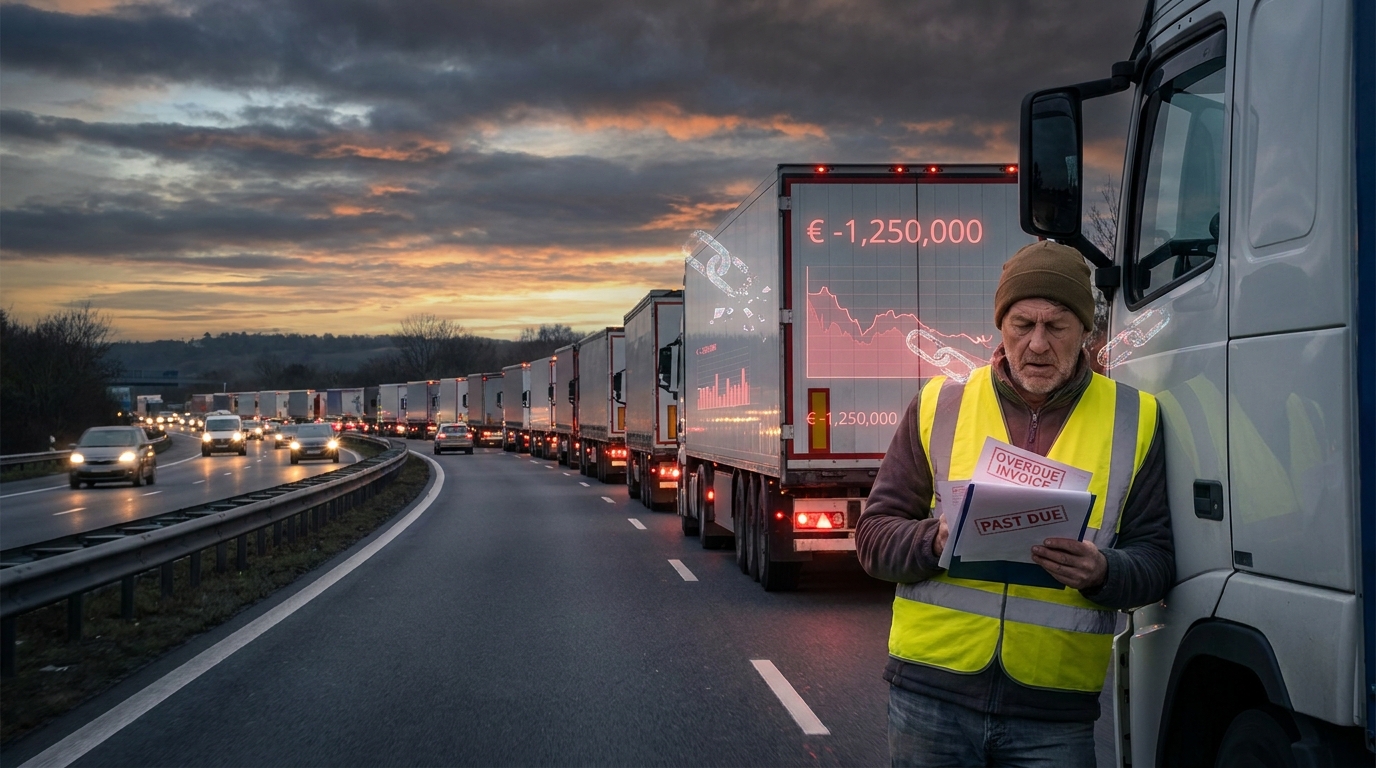 Record PLN 47 billion in arrears for Polish companies: transport at the forefront of risk, SMEs pay the highest price