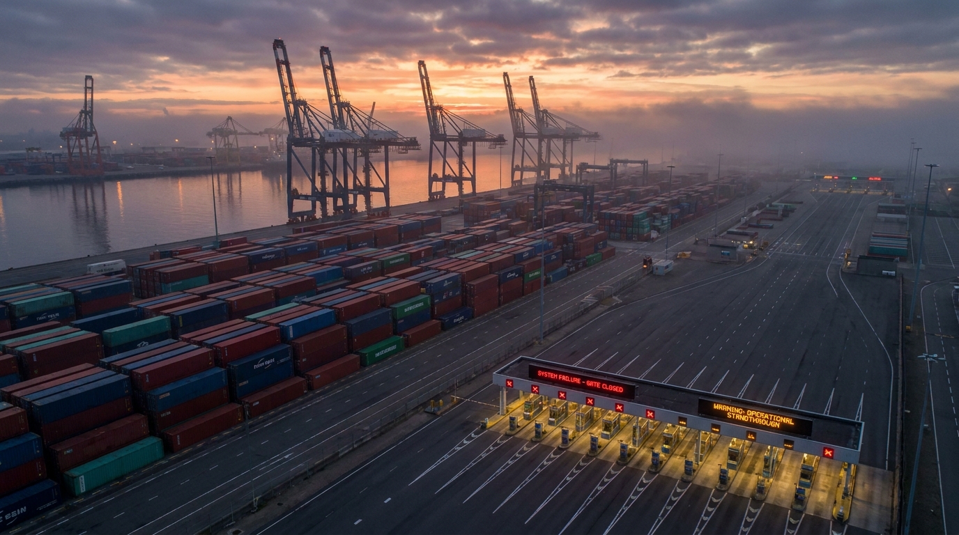 IT-fejl i Rotterdam Havn: Lammelse af ECT-terminaler og reelle trusler mod likviditeten i logistikvirksomheder i Europa