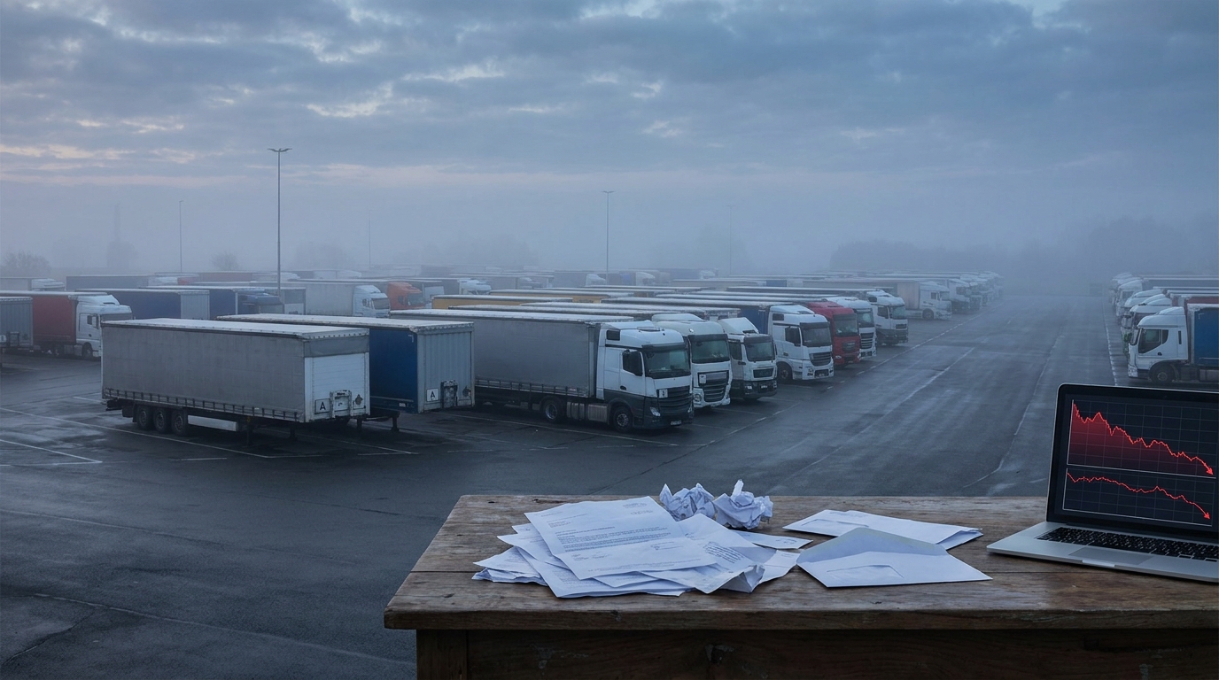 Austria Q1 2026: Nothegger Transport bankruptcy and wave of bankruptcies without assets - alarm for Central European carriers