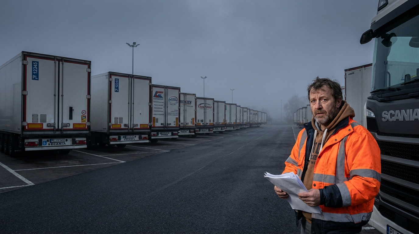 Kryzys wizowy ukraińskich kierowców grozi upadłością tysięcy polskich firm transportowych