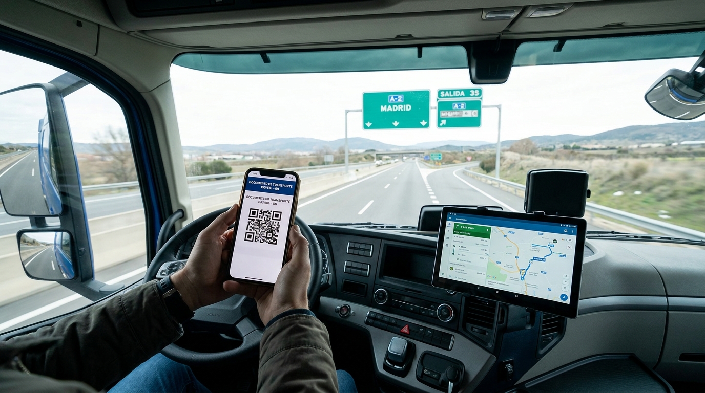 Spanien indfører obligatorisk digital DeCA: hvad europæiske transportører skal vide inden oktober 2026