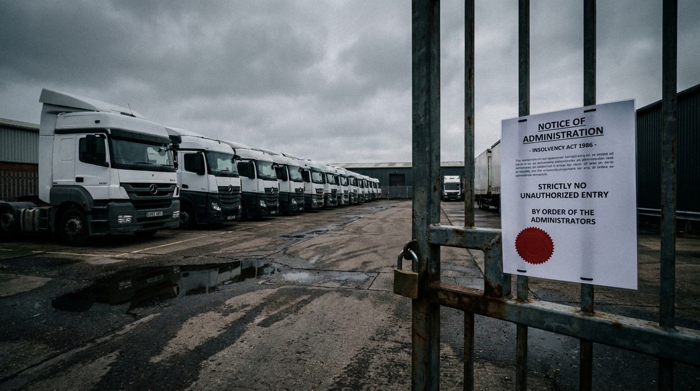 El colapso de Chambers and Cook y la ola de quiebras de transportistas británicos este verano: una llamada de atención para los socios logísticos europeos.